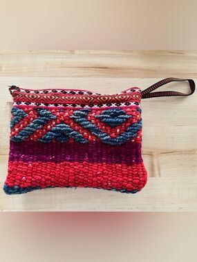 Handmade Handwoven Multi Textured Artisan Clutch